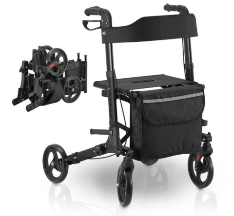 Chodzik rehabilitacyjny Vital z torbą i siedziskiem