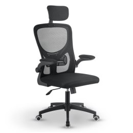 Ergonomiczne krzesło biurowe z siatką i regulacją wysokości