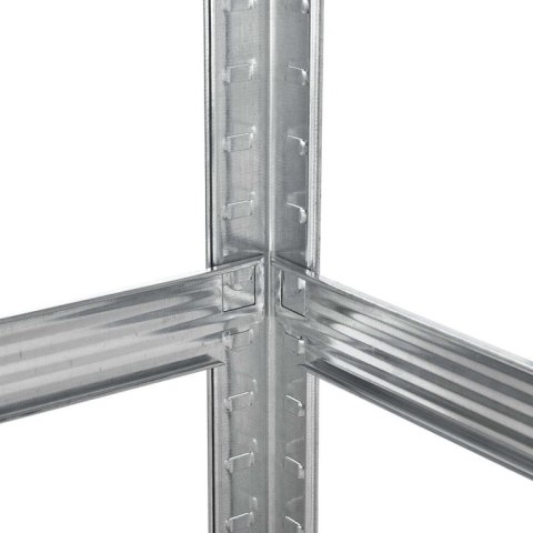 Metalowy regał Easy 2x 160x80x40 cm, 4 półki, 640 kg