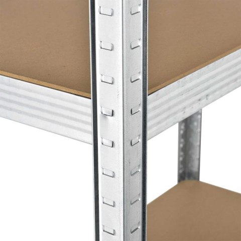 Metalowy regał Easy 2x 160x80x40 cm, 4 półki, 640 kg