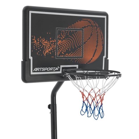Mobilny kosz do koszykówki z regulacją wysokości 255-305 cm