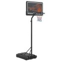 Mobilny kosz do koszykówki z regulacją wysokości 255-305 cm
