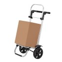Wózek na zakupy, 3 w 1, składany, szary