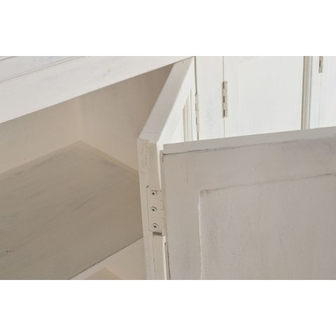 Ekspozytor stojący Home ESPRIT Biały Teczyna Drewno mango 270 X 43 X 244 CM