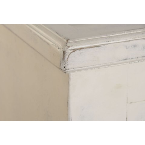 Ekspozytor stojący Home ESPRIT Biały Teczyna Drewno mango 270 X 43 X 244 CM