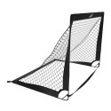 Zestaw 2 składanych bramek piłkarskich Goal Master 120x80 cm