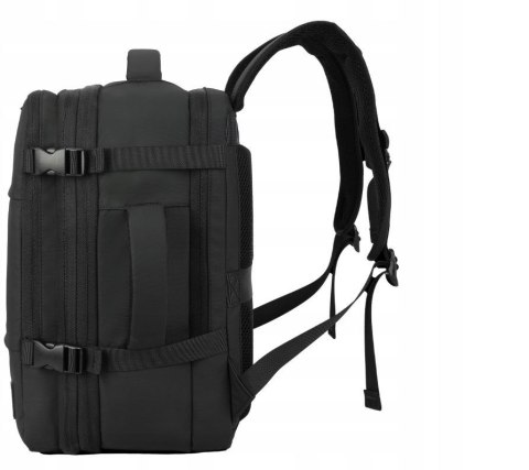 Plecak Podróżny Kabinowy z pompką NOVEEN CTB500 Black 40x20x25