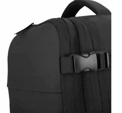 Plecak Podróżny Kabinowy z pompką NOVEEN CTB500 Black 40x20x25