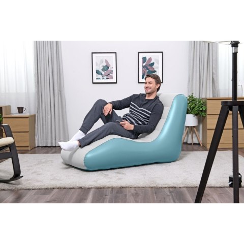 Bestway Fotel Inflacyjny Luxury 133x79x88 cm Wnętrze 75127