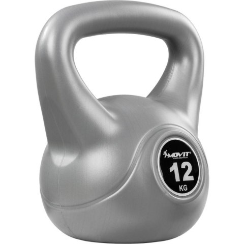 Kettlebell Hantle szara - 12 kg