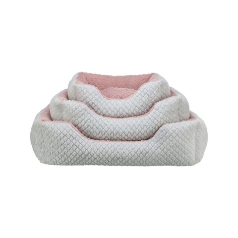 Legowisko dla psa Trixie Kaline Mio Szary Ciemny róż 65 x 50 cm