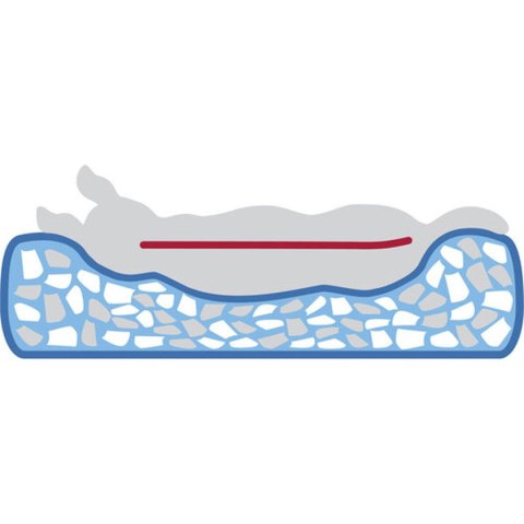 Legowisko dla psa Trixie Vital Lennox Szary Ø 50 cm