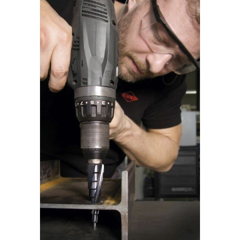 Wiertło stopniowe RUKO 6 mm 9 mm 12 mm 10 mm 7 mm 8 mm 105 mm 11 mm