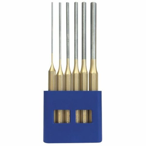 Zestaw wybijaków cylindrycznych ATM Złoty Super długa 6 Części