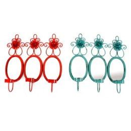 Lustro ścienne DKD Home Decor 37 x 38 x 8,5 cm (3 Części) (2 Sztuk)