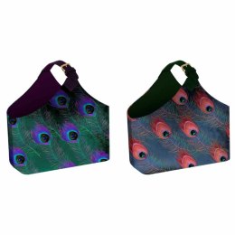 Półka na czasopisma DKD Home Decor Poliester (2 pcs) (45 x 20 x 40 cm)