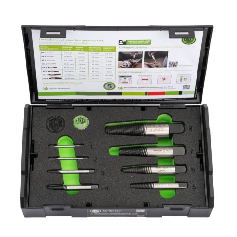 Zestaw Ściągacza KUKKO 3-18 mm