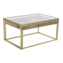 Stolik DKD Home Decor Złoty Naturalny 90 x 60 x 45 cm