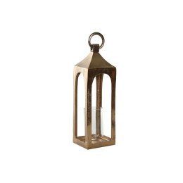 Lampa Home ESPRIT Złoty Aluminium Szkło Arabia 15 x 15 x 52 cm