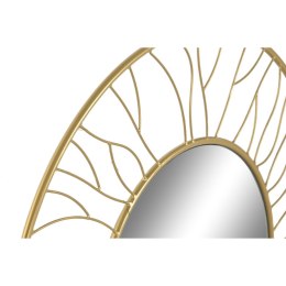 Lustro ścienne Home ESPRIT Złoty 70 x 2 x 70 cm