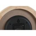 Zegar Ścienny Home ESPRIT Beżowy Naturalny Drewno 30 x 5 x 30 cm (2 Sztuk)