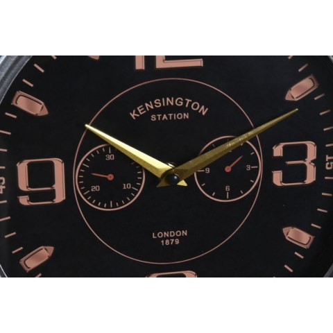 Zegar Ścienny Home ESPRIT Złoty Srebrzysty Metal Samolot Vintage 50 x 10,5 x 49,5 cm