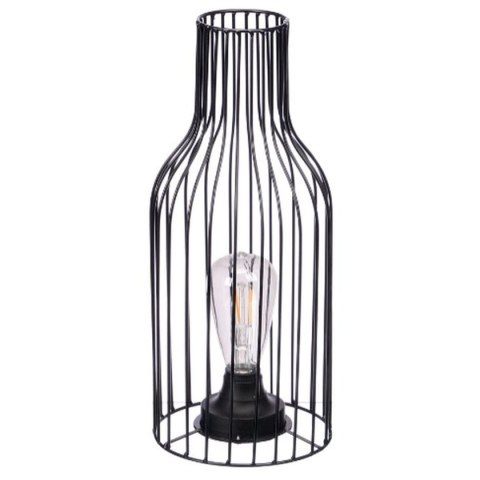 Lampa stołowa Gift Decor Czarny Butelka (6 Sztuk)