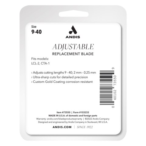 Ostrza do Trymera Andis Gold