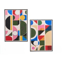 Płótno Gift Decor Abstrakcyjny 50 x 3 x 70 cm (4 Sztuk)