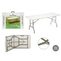 Składany stolik Ibergarden Biały Szary 180 x 70 x 174 cm