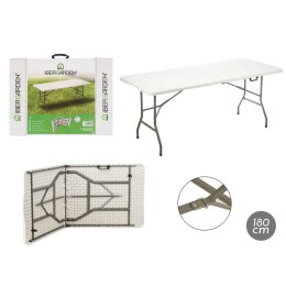 Składany stolik Ibergarden Biały Szary 180 x 70 x 174 cm