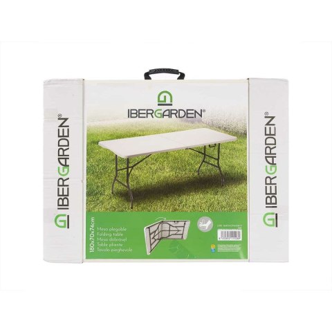 Składany stolik Ibergarden Biały Szary 180 x 70 x 174 cm