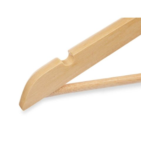 Zestaw Wieszaków Kipit Brązowy Drewno Metal 44,5 x 1,2 x 23 cm 43,5 x 23 x 10 cm 44,5 x 23 x 10 cm (8 Sztuk)