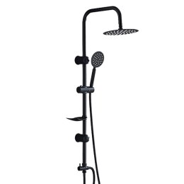 Kolumna Prysznicowa Fontastock Czarny Stal nierdzewna ABS