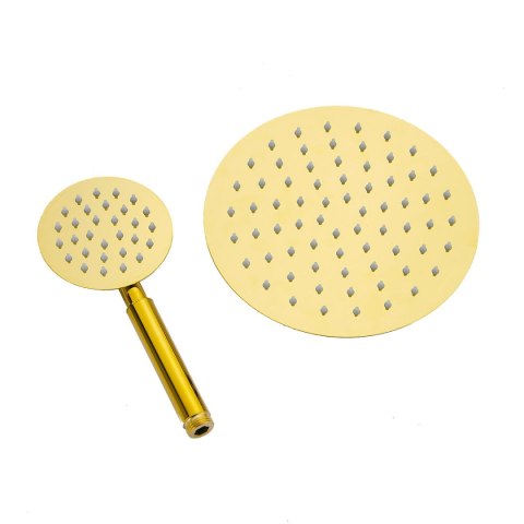 Kolumna Prysznicowa Fontastock Czarny Złoty Stal nierdzewna ABS Chromowanie