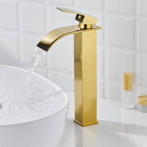 Kran jednouchwytowy Fontastock Stal nierdzewna Mosiądz Stop cynku Wysoki