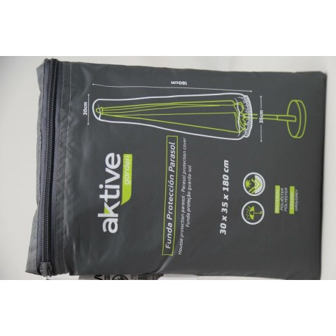 Pokrowiec na parasol Aktive 30 x 180 x 35 cm (6 Sztuk)