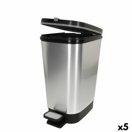Kosz na śmieci Curver Szary Plastikowy 6 L (5 Sztuk)