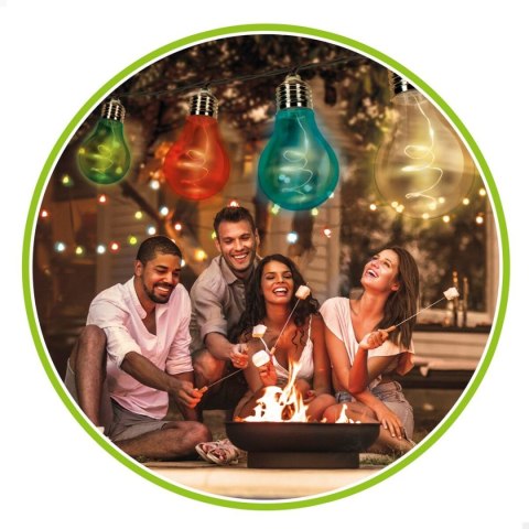 Lampka Sznurkowa Kulki LED Aktive LED 160 x 1 x 5,8 cm (6 Sztuk)