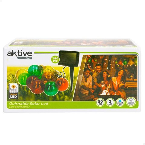 Lampka Sznurkowa Kulki LED Aktive LED 160 x 1 x 5,8 cm (6 Sztuk)