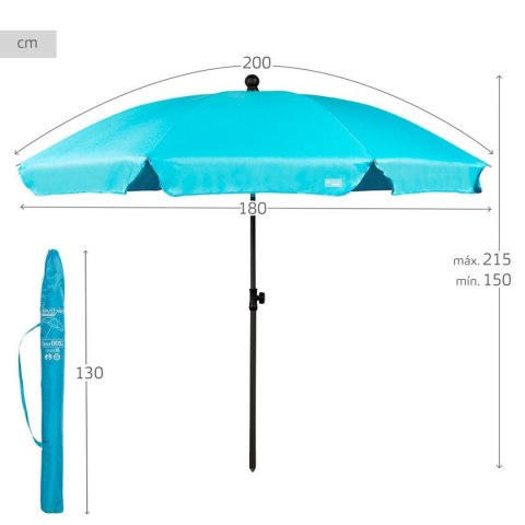 Parasol Aktive 200 x 215 x 200 cm (4 Sztuk)