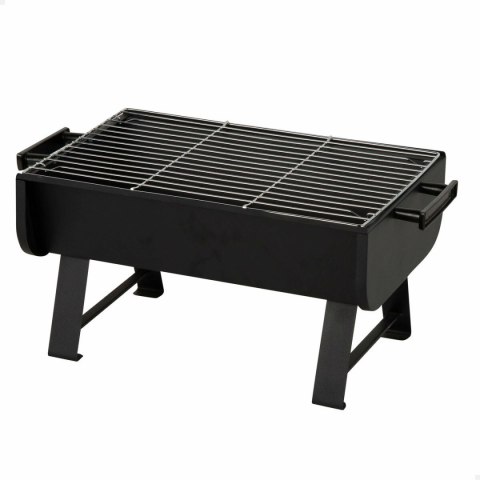 Przenośny grill Aktive Stal 45 x 25 x 30 cm Czarny (2 Sztuk)