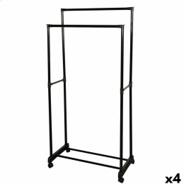Wieszak na ubrania Max Home Stal Plastikowy 75 x 157 x 40 cm (4 Sztuk)