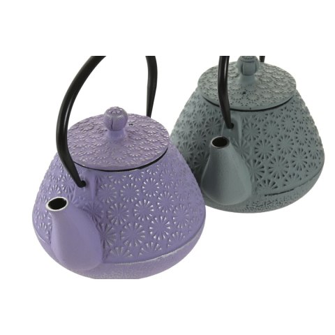 Dzbanek na herbatę Home ESPRIT Kolor Zielony Stal nierdzewna Żelazo 600 ml (2 Sztuk)