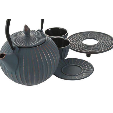 Dzbanek na herbatę Home ESPRIT Turkusowy Stal nierdzewna Żelazo 850 ml