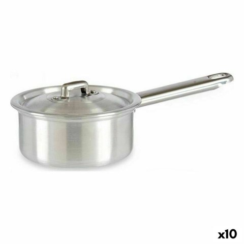 Garnek z Pokrywką Kinvara Srebrzysty Aluminium Ø 12 cm 600 ml 0,6 L 14 x 8 x 26 cm (10 Sztuk)