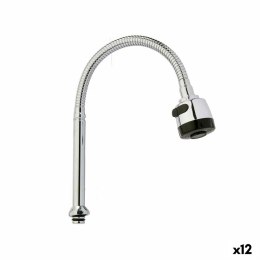 Kitchen Tap Kinvara Czarny Srebrzysty Gumowy Metal Plastikowy Rozsuwany Wielofunkcyjny (12 Sztuk)