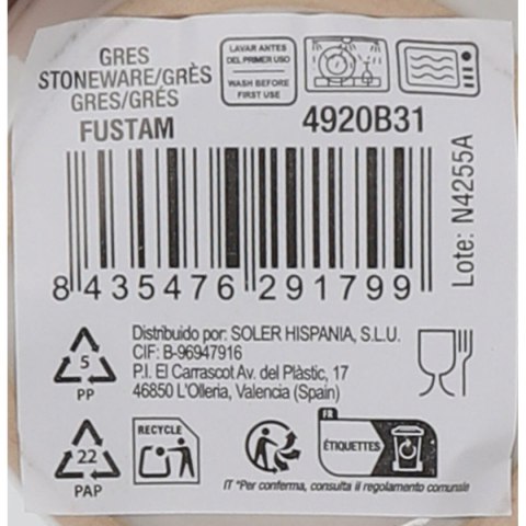 Šálka La Mediterránea Fustam 240 ml (48 Sztuk)