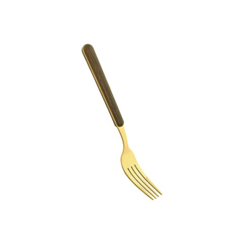 Zastawa stołowa Home ESPRIT Brązowy Złoty Stal nierdzewna ABS 17 x 7 x 24 cm 20 Części