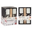Zestaw do Sushi Kinvara Biały Bambus Porcelana 27,5 x 2,5 x 20,5 cm 19,5 x 2,5 x 26,5 cm (12 Części) (6 Sztuk)